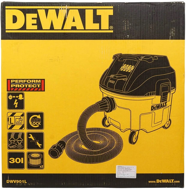 Промисловий пилосос DeWalt DWV901L - зображення 8