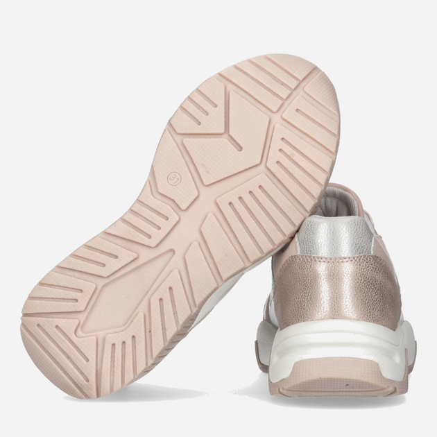 Підліткові кросівки для дівчинки Tommy Hilfiger Low Cut Lace-up Sneaker T3A9-32743-0579A317 37 Rose Gold/Pink (8052578191897) - зображення 3
