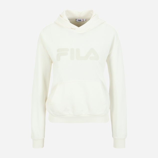 Bluza damska z kapturem kangurka Fila FAW0405-10010 M Biała (4064556361776) - obraz 4