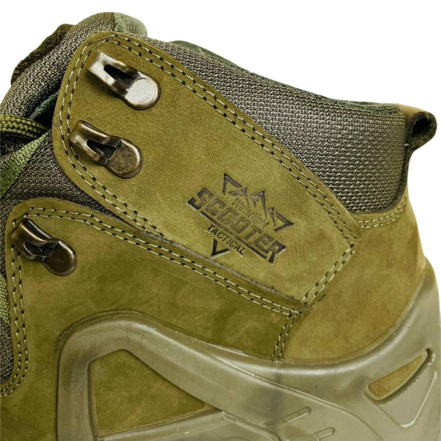 Чоловічі тактичні черевики Scooter Оліва 43 (TMP1492-43) - зображення 2