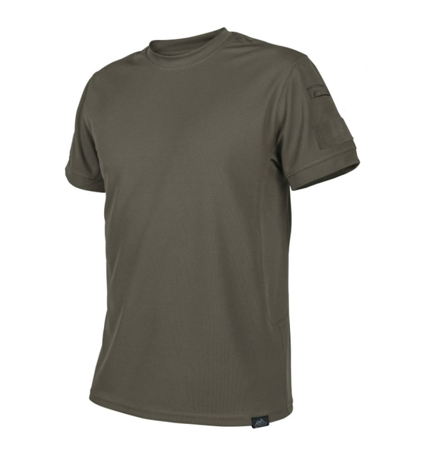 Чоловіча футболка тактична Tactical T-Shirt TopCool Lite Helikon-Tex Olive Green S - зображення 1