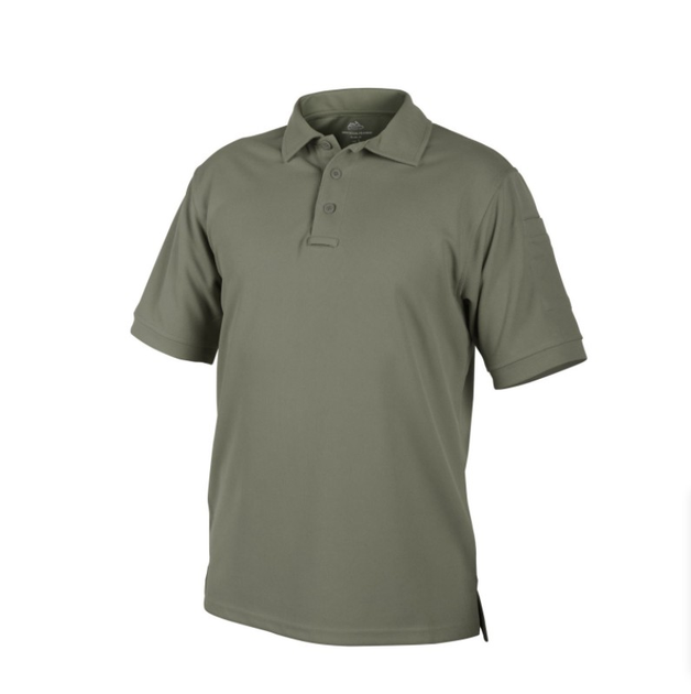 Жіноча футболка UTL Polo Shirt - TopCool Helikon-Tex Adaptive Green XS Чоловіча тактична - зображення 1