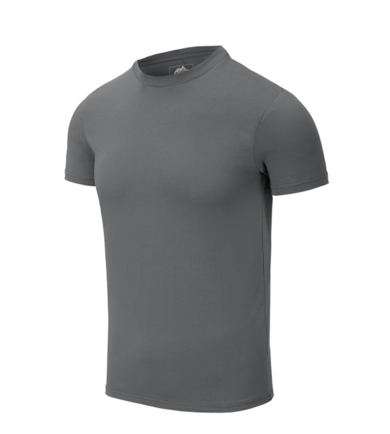 Футболка (Зауженый, Приталенный) T-Shirt Slim Helikon-Tex Shadow Grey L Мужская тактическая - изображение 1