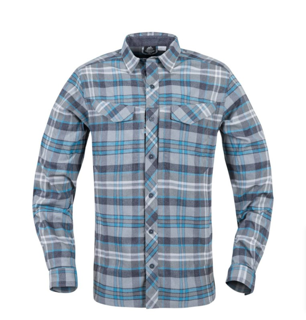 Рубашка Defender Mk2 Pilgrim Shirt Helikon-Tex Girgen Plaid XL Тактическая - изображение 2