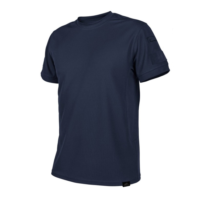 Чоловіча футболка тактична Tactical T-Shirt TopCool Lite Helikon-Tex Navy Blue M - зображення 1