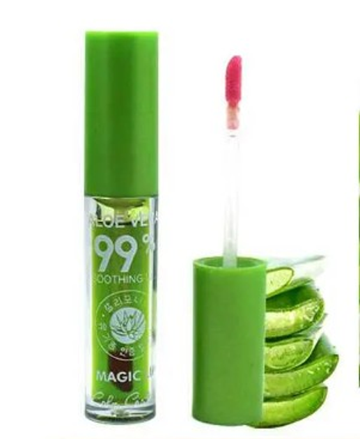Увлажняющий проявляющийся блеск Magic Your Life для губ с алоэ вера 99% ...