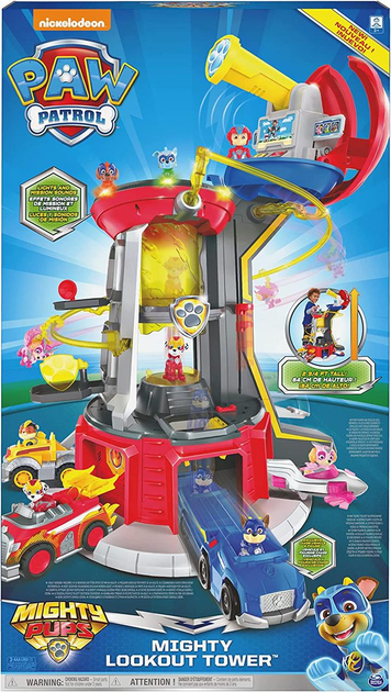 Paw patrol giant outlet lookout tower