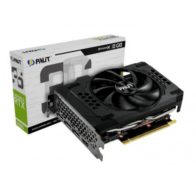 Видеокарта Palit Xpertvision RTX3060 STORMX 8GB GDDR6/128bit/3-DP/HDMI - изображение 3