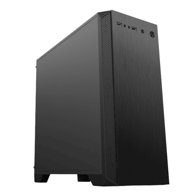 Корпус АТХ GameMax SILENT HILL без блока питания micro ATX Черный - изображение 5