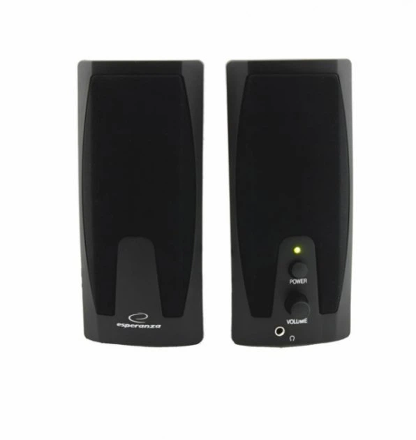 Акустические колонки Esperanza Speakers EP110 Black 6В/USB/mini Jack 3 ...
