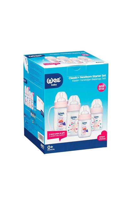 Набір для годування новонароджених Wee Baby Classic Plus рожевий - зображення 2