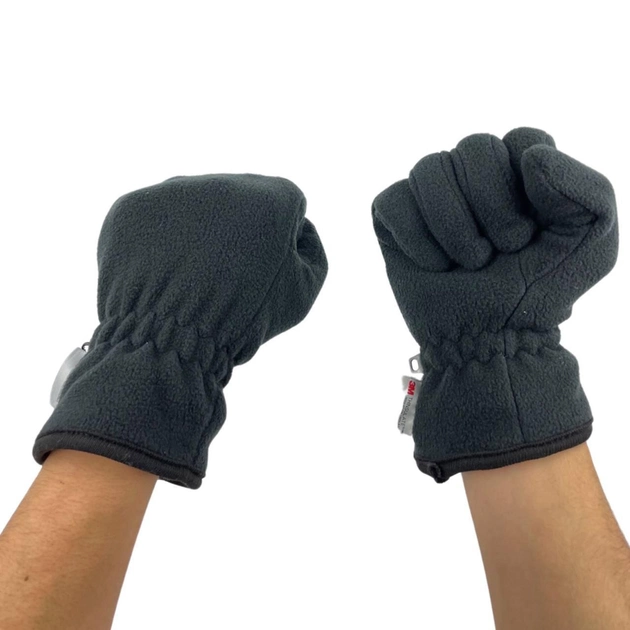Зимние перчатки THINSULATE черные - изображение 2