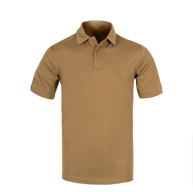 Жіноча футболка UTL Polo Shirt - TopCool Lite Helikon-Tex Coyote M Чоловіча тактична - зображення 2