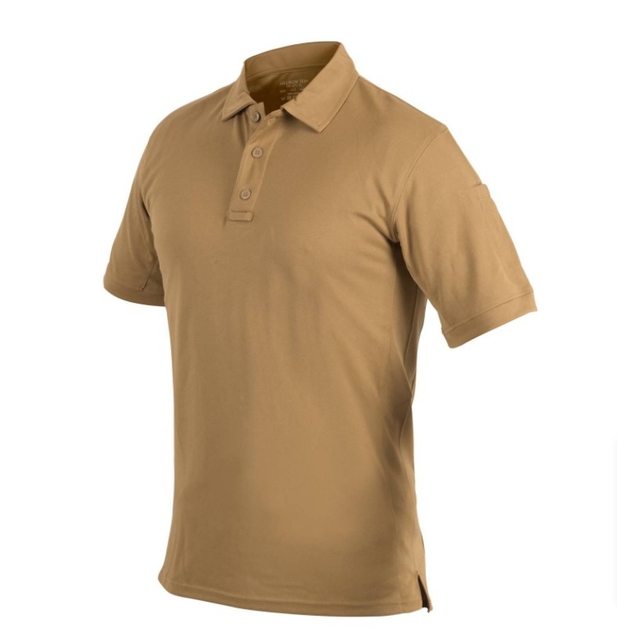 Поло футболка UTL Polo Shirt - TopCool Lite Helikon-Tex Coyote S Мужская тактическая - изображение 1