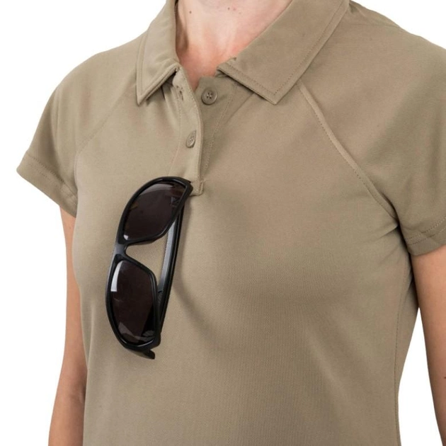 Футболка жіноча Women's UTL Polo Shirt - TopCool Lite Helikon-Tex Shadow Grey L Жіноча тактична - зображення 2