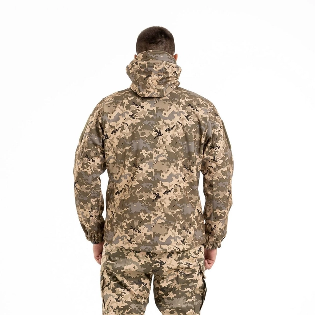 Куртка Тактична Демісезонна Soft Shell Пиксель ЗСУ 50 розмір - изображение 2