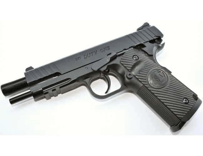 Пистолет пневматический ASG STI Duty One Blowback. Корпус - металл (2370.25.04) - изображение 2