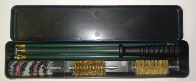Набор MEGAline для чистки нарезного оружия кал 8 мм Сталь в оплетке 1/8 (1425.00.09) - изображение 1