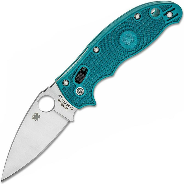 Ніж Spyderco Manix 2, CPM SPY27, blue (87.14.48) - зображення 1