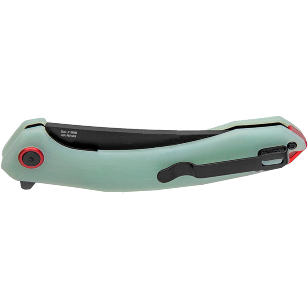 Ніж CJRB Gobi Black Blade, AR-RPM9 Steel, ц:mint green (2798.03.01) - зображення 2