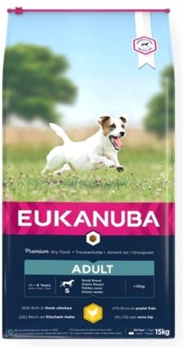 Sucha karma dla psów Eukanuba Adult Small Breed 15 kg (8710255119953) - obraz 1