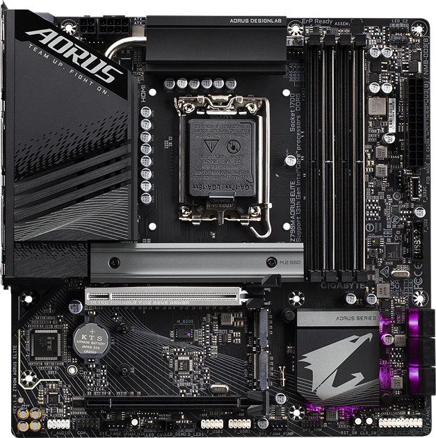 Материнская плата Gigabyte Z790M Aorus Elite (s1700, Intel Z790, PCI ...