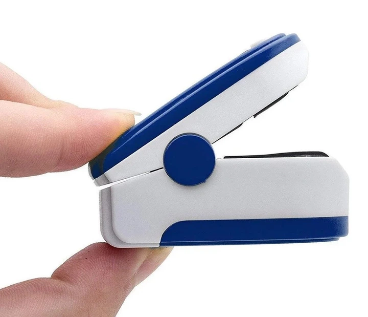 Пульсоксиметр для вимірювання сатурації та пульсу, червона індикація - зображення 3