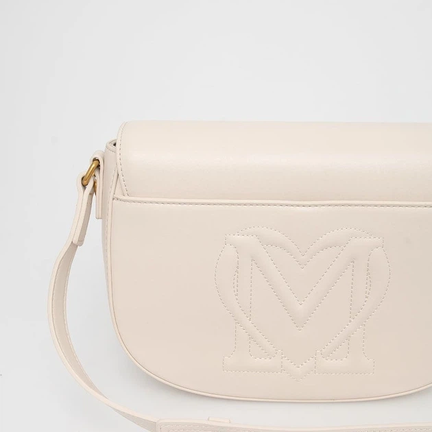 Damska listonoszka Love Moschino Borsa Pu Nero JC4353PP0EKH Avorio (8054400643345) - obraz 4