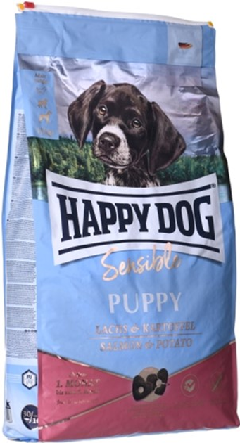 Sucha karma Happy Dog Sensible Puppy 10 kg (4001967152067) - obraz 1