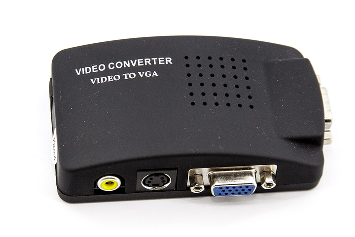 AV2VGA Конвертор видео сигнала AV на VGA Подключить приставку к монитору