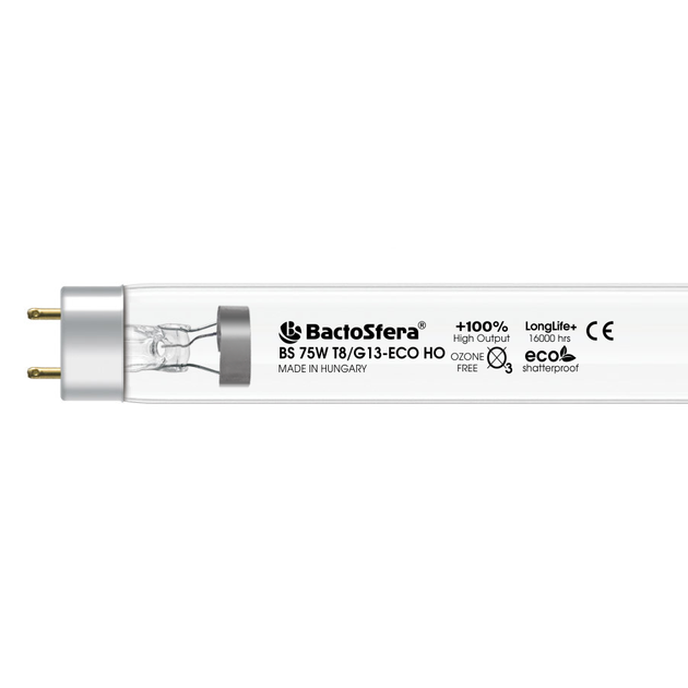 Бактерицидна лампа BactoSfera BS 75W T8/G13-ECO - зображення 1