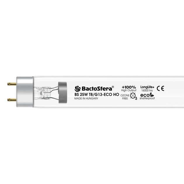 Бактерицидна лампа BactoSfera BS 25W T8/G13-ECO - зображення 1