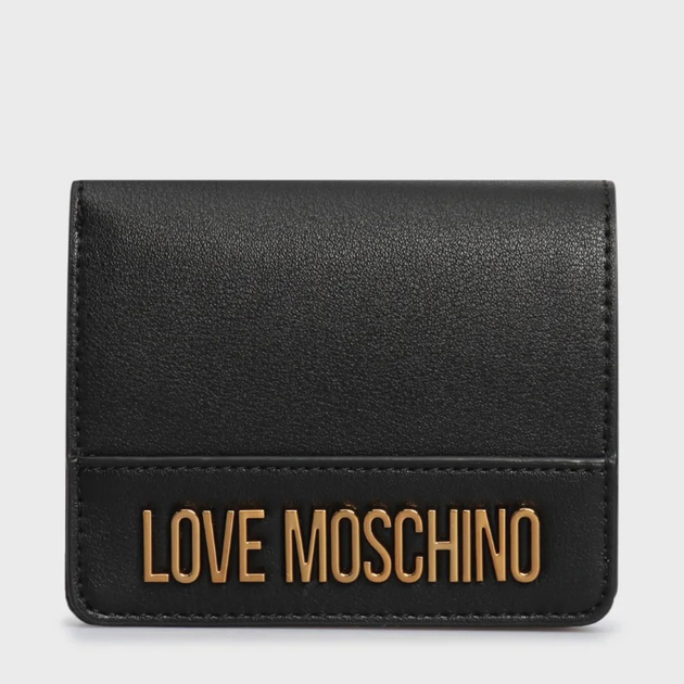 Гаманець жіночий Love Moschino Portafogli Pvc Nero Galv.Ott.V. JC5628PP0AKM Black Galv.Ott.V. (8059826141437) - зображення 1