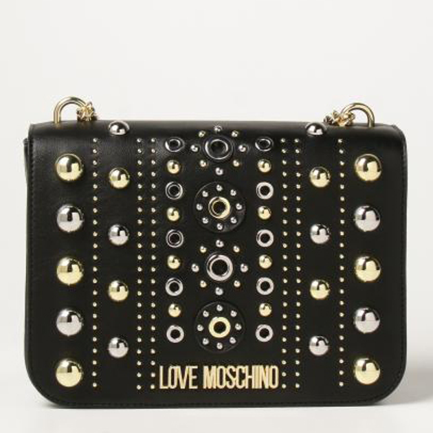 Damska listonoszka Love Moschino Borsa Pu Nero JC4025PP9CLG Black (8058051204023) - obraz 1