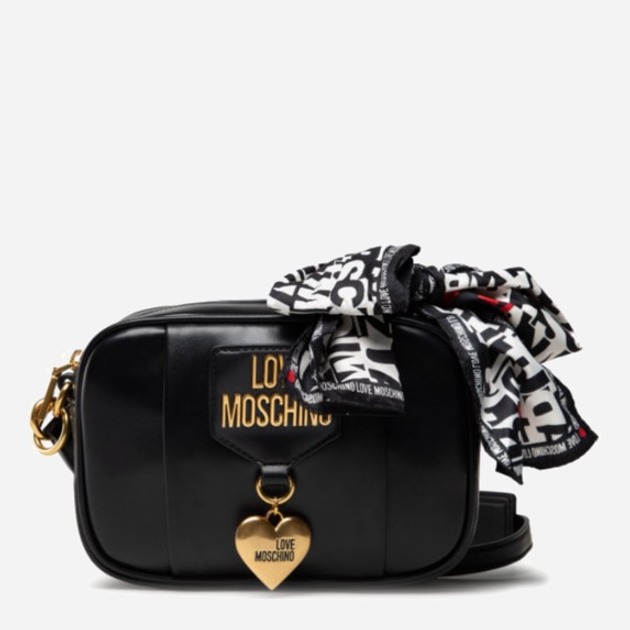 Сумка крос-боді жіноча Love Moschino Borsa Pu Nero JC4051PP1ELO Black (8054400224605) - зображення 1