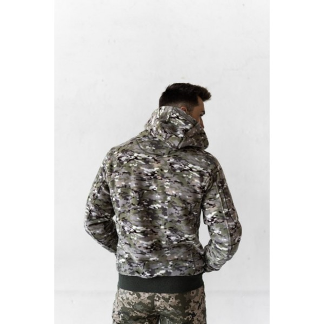 Куртка військова Флісова Патріот демисезонна Мультикам LOGOS Размер XL - изображение 2