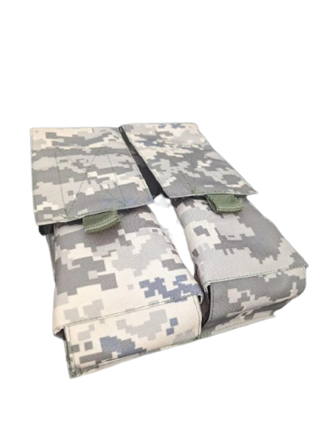 Тактичний підсумок РПК, підсумок під 4 ріжки з molle Піксель сірий - зображення 1