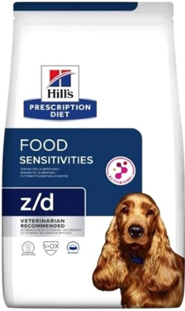 Sucha karma dla psów Hill's PD Canine Food Sensitivities z/d 3kg (052742040424) - obraz 1