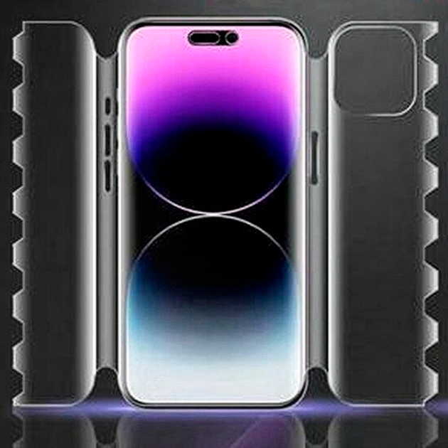 Защитное пленка DK HydroGel 360° Butterfly для Apple iPhone 14 Pro (clear) - Фото 3 Защитное пленка DK HydroGel 360° Butterfly для Apple iPhone 14 Pro (clear) - изображение 3