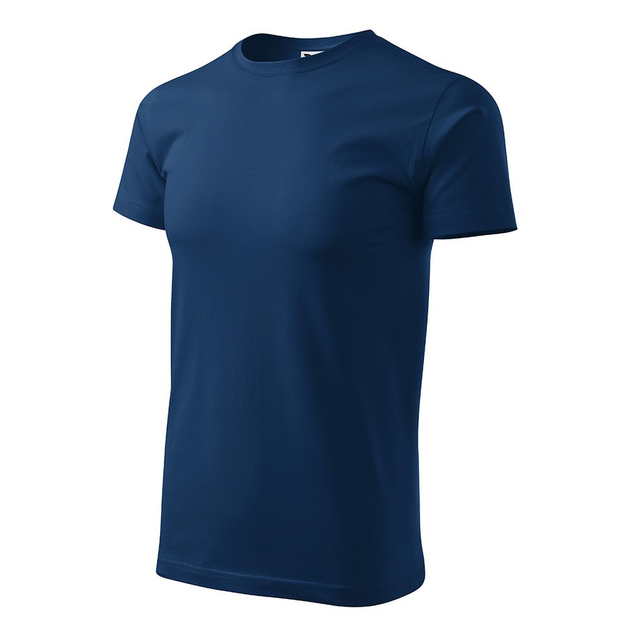 Мужская футболка Basic Синяя 2XL – низкие цены, кредит, оплата частями ...