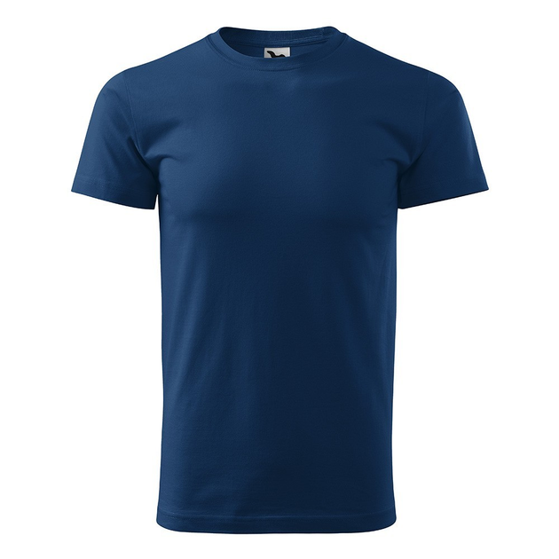 Мужская футболка Basic Синяя 2XL – низкие цены, кредит, оплата частями ...