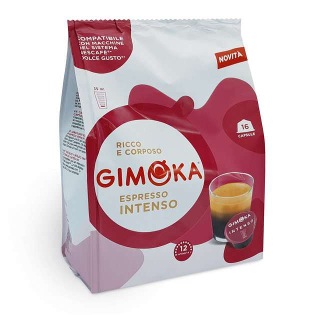 Акція на Кава в капсулах Gimoka Espresso Intenso 16 шт. від Rozetka