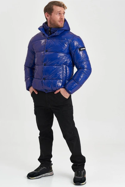 Синя глянцева куртка Invicta 5199 XL – Брендовая одежда | ROZETKA