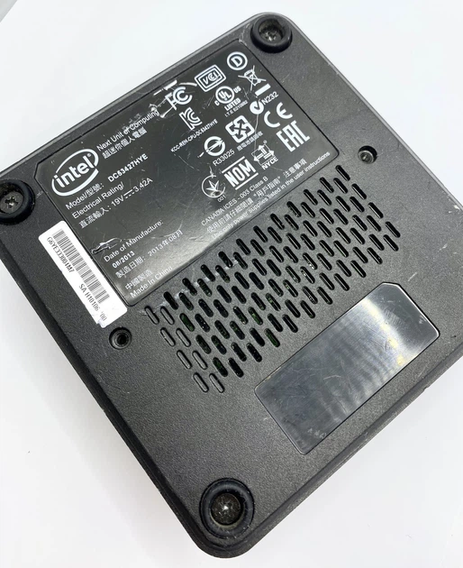 Міні ПК Комп'ютер, Комплект Intel NUC DC53427HYE CoreTM i5-3427U