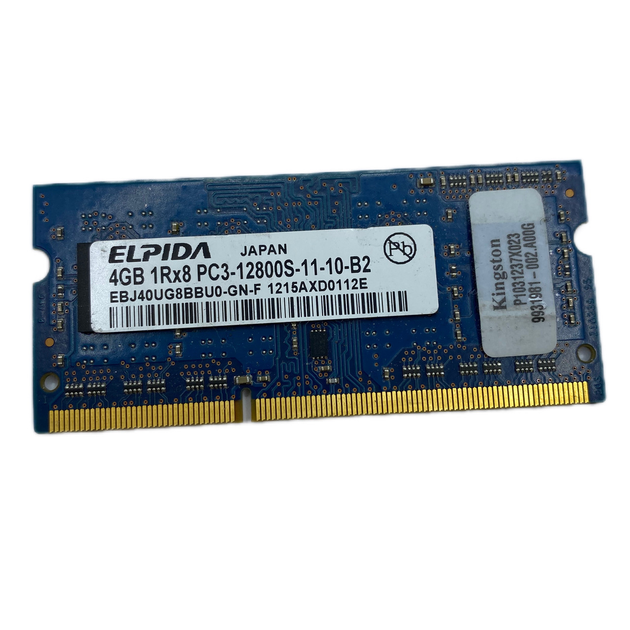 Оперативна пам'ять для ноутбука ELPIDA (SO-DIMM, DDR3, 4Gb, 1600MHz ...