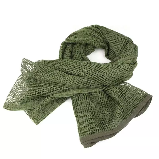 Маскировочный шарф-сетка олива - изображение 1