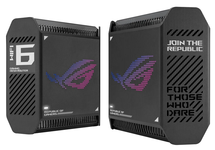 Router Asus ROG Rapture GT6 2PK Czarny (GT6(B-2-PK)) - Zdjęcie 3 Router Asus ROG Rapture GT6 2PK Czarny (GT6(B-2-PK)) - obraz 3