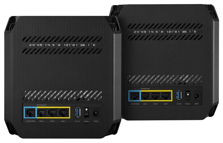 Router Asus ROG Rapture GT6 2PK Czarny (GT6(B-2-PK)) - Zdjęcie 5 Router Asus ROG Rapture GT6 2PK Czarny (GT6(B-2-PK)) - obraz 5
