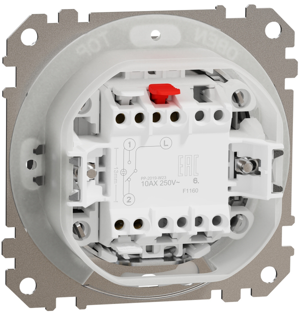 1-клавишный переключатель IP44 Schneider Electric Sedna Design Матовый ...