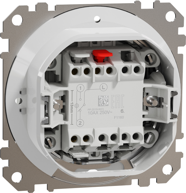 1-клавишный переключатель IP44 Schneider Electric Sedna Design Белый ...